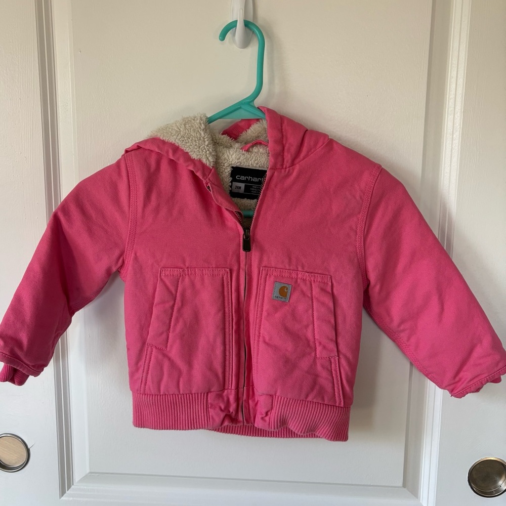 Carhartt Toddler Pink Jacket